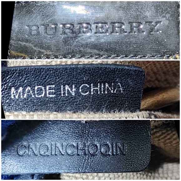 SOLD***Authentic Burberry Canvas Check Susanna Medium Hobo Bag Beige/Black - Picture 8 of 15